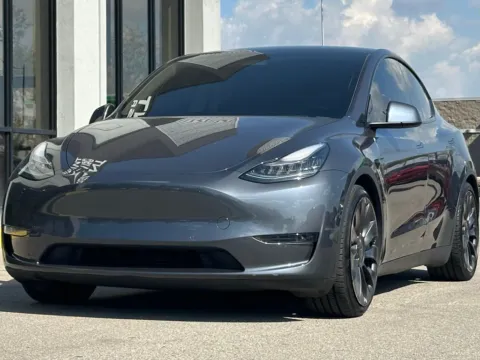 Another view of 2021 Tesla Model Y Performance for sale in Fishers, IN at AutoGiant USA Fishers