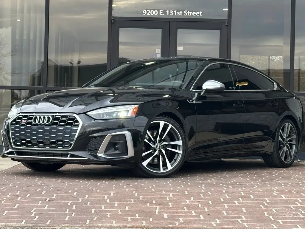 Black 2022 Audi S5 Sportback Premium Plus for sale in Fishers, IN