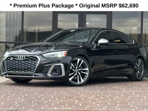 Black 2022 Audi S5 Sportback Premium Plus for sale in Fishers, IN