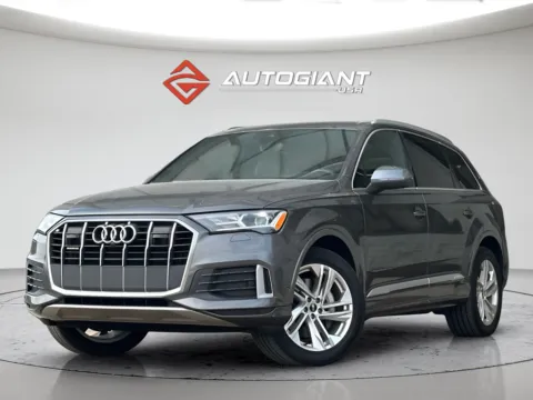 Gray 2021 Audi Q7 45 Premium Plus for sale in Fishers, IN