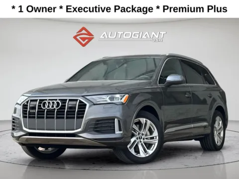 Gray 2021 Audi Q7 45 Premium Plus for sale in Fishers, IN