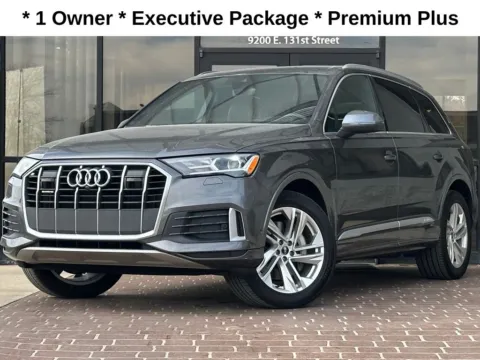 Gray 2021 Audi Q7 45 Premium Plus for sale in Fishers, IN