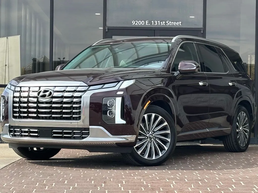 Red 2024 Hyundai Palisade Calligraphy for sale in Fishers, IN