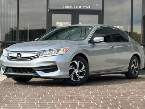 Silver 2017 Honda Accord LX for sale in Fishers, IN