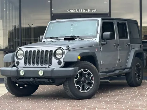 Silver 2016 Jeep Wrangler Unlimited Sport for sale in Fishers, IN