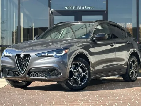 Gray 2024 Alfa Romeo Stelvio Ti for sale in Fishers, IN