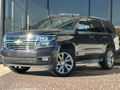 Gray 2015 Chevrolet Tahoe LTZ for sale in Fishers, IN