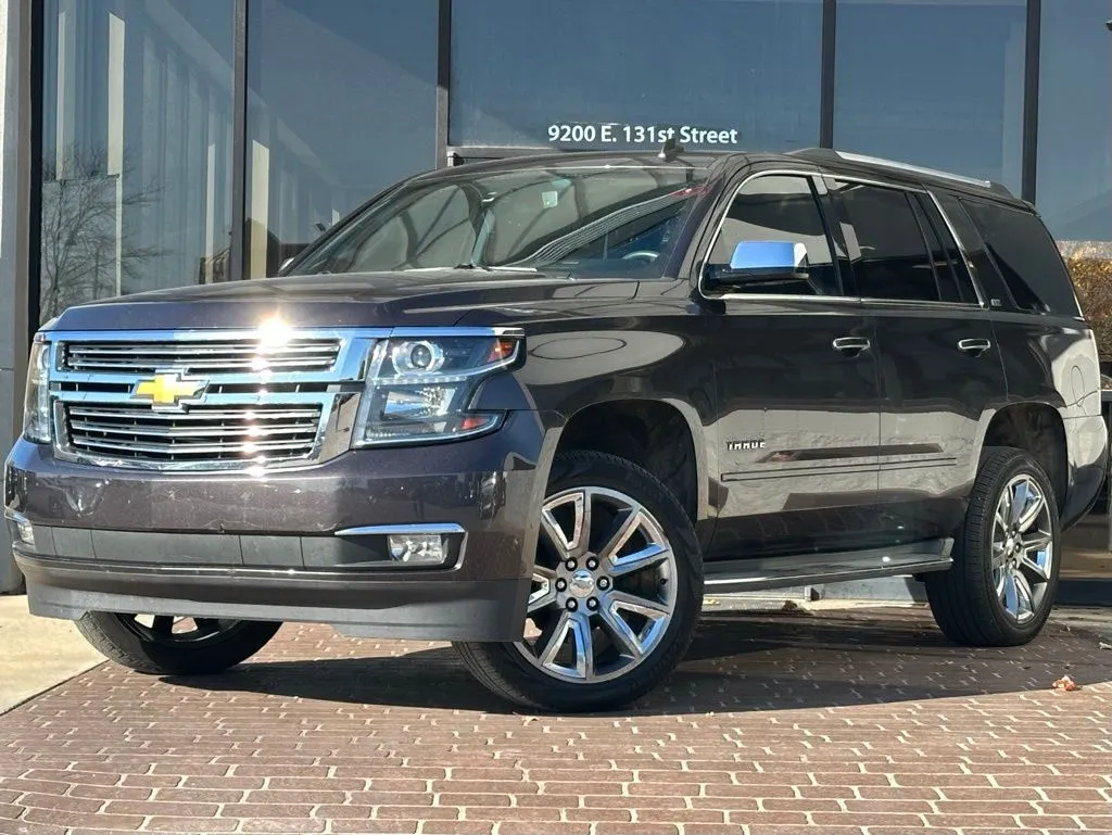Gray 2015 Chevrolet Tahoe LTZ for sale in Fishers, IN