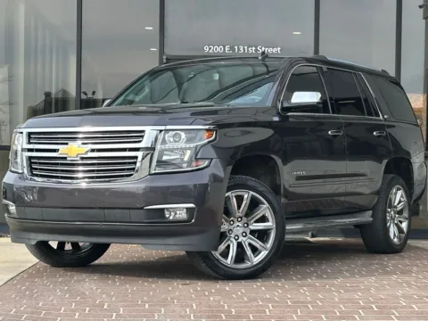 Gray 2015 Chevrolet Tahoe LTZ for sale in Fishers, IN