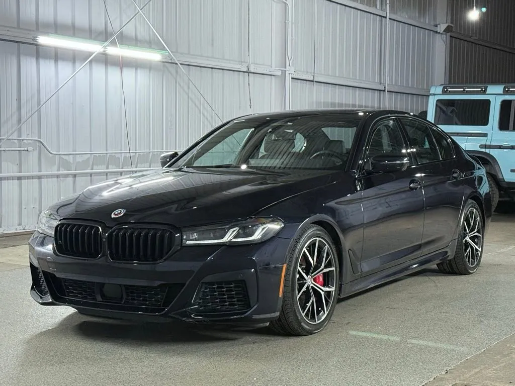 Black 2022 BMW 5 Series M550i xDrive for sale in Denver, CO