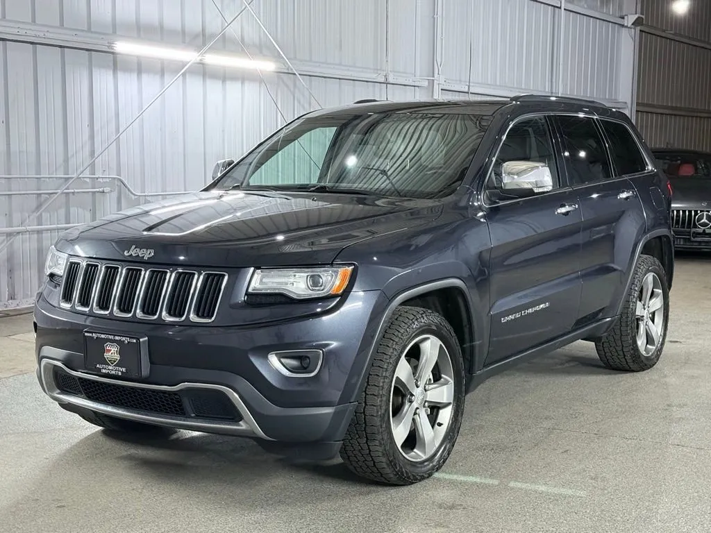 Blue 2015 Jeep Grand Cherokee Limited for sale in Denver, CO