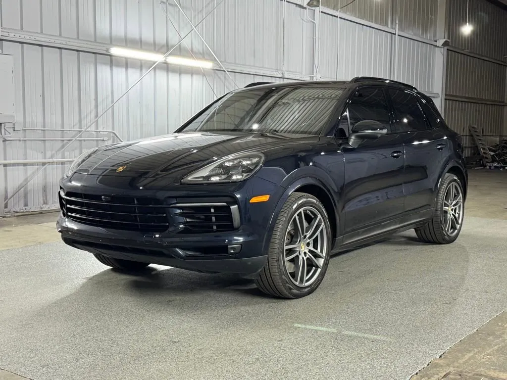Blue 2022 Porsche Cayenne S for sale in Denver, CO