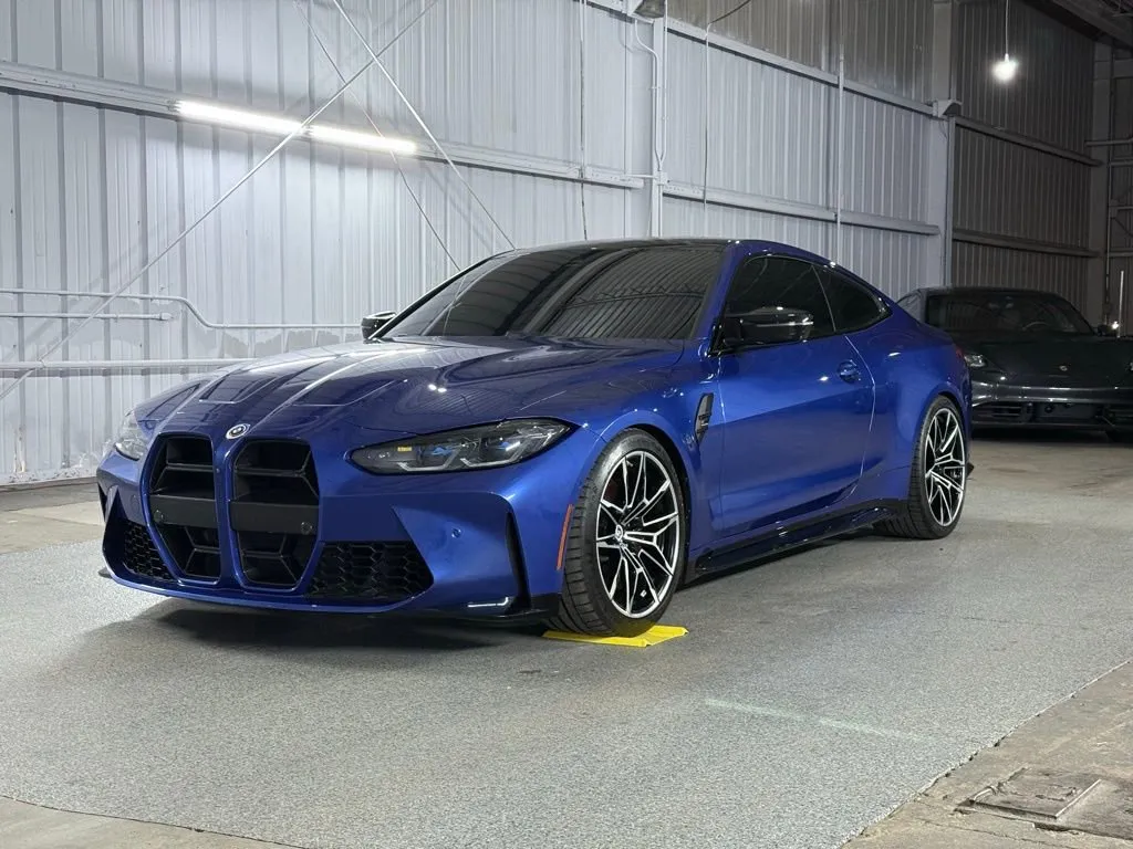 Blue 2023 BMW M4 Competition xDrive for sale in Denver, CO