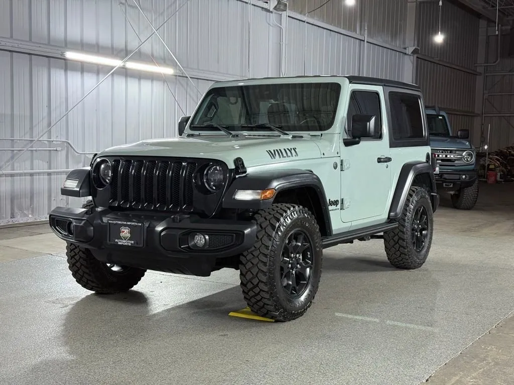 Gray 2023 Jeep Wrangler Willys for sale in Denver, CO