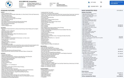 Photos of 2019 BMW M5 Competition for sale in Denver, CO at Automotive Imports Sales & Service