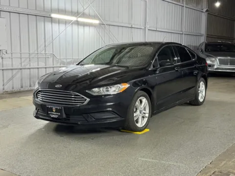 Black 2018 Ford Fusion SE for sale in Denver, CO