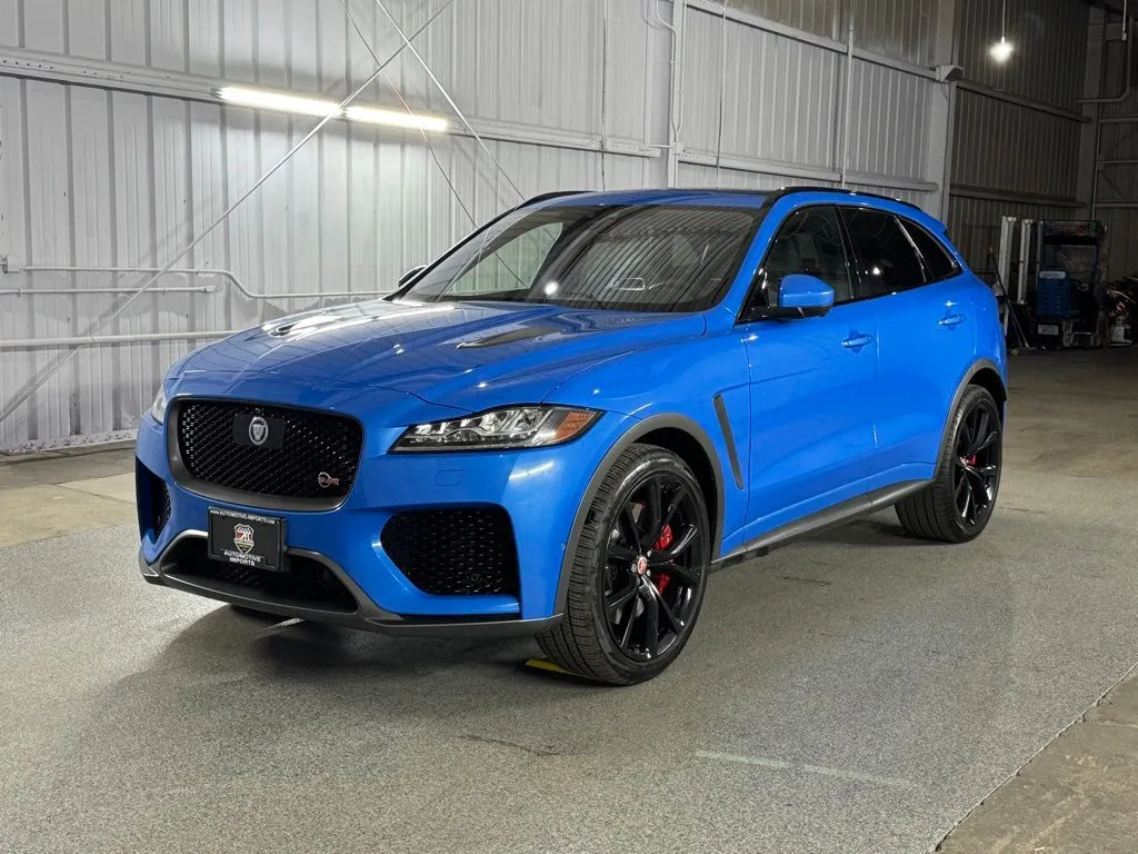 Blue 2020 Jaguar F-PACE SVR for sale in Denver, CO