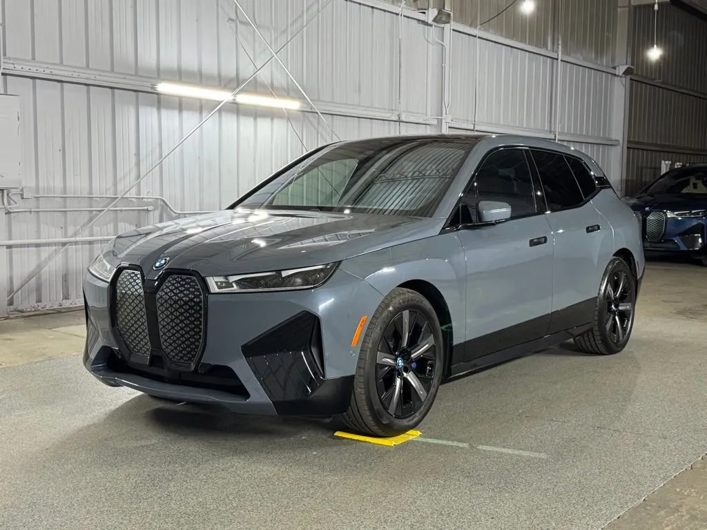 Blue 2023 BMW iX xDrive50 for sale in Denver, CO