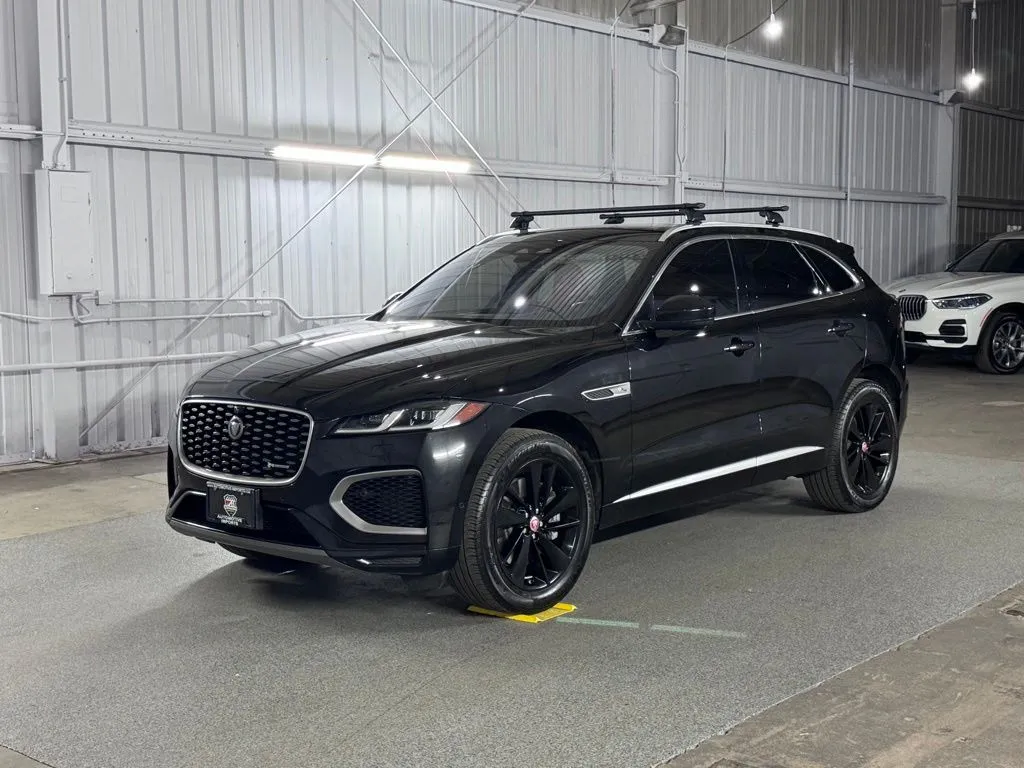 Black 2021 Jaguar F-PACE P400 R-Dynamic S for sale in Denver, CO