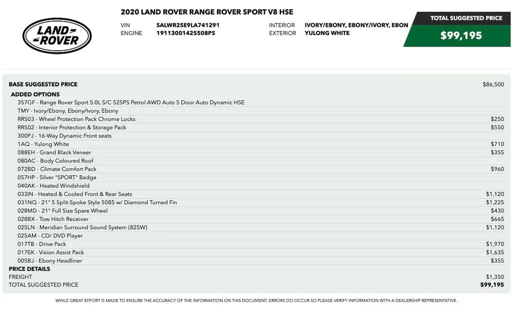 2023 Land Rover Range Rover Sport SE Dynamic - Photo 61
