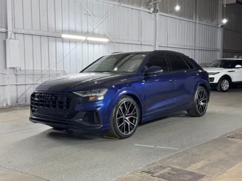 Blue 2021 Audi Q8 55 Prestige for sale in Denver, CO