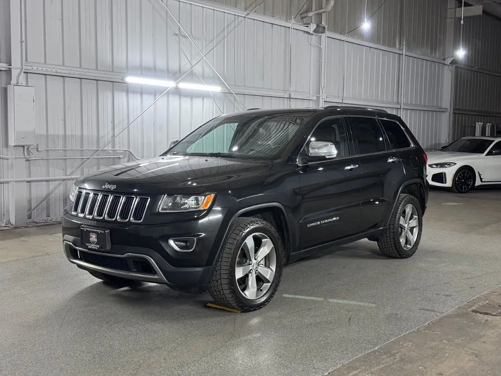 Black 2016 Jeep Grand Cherokee Limited for sale in Denver, CO