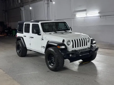 Another view of 2021 Jeep Wrangler Unlimited Sport S for sale in Denver, CO at Automotive Imports Sales & Service