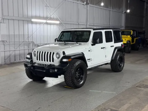 White 2021 Jeep Wrangler Unlimited Sport S for sale in Denver, CO