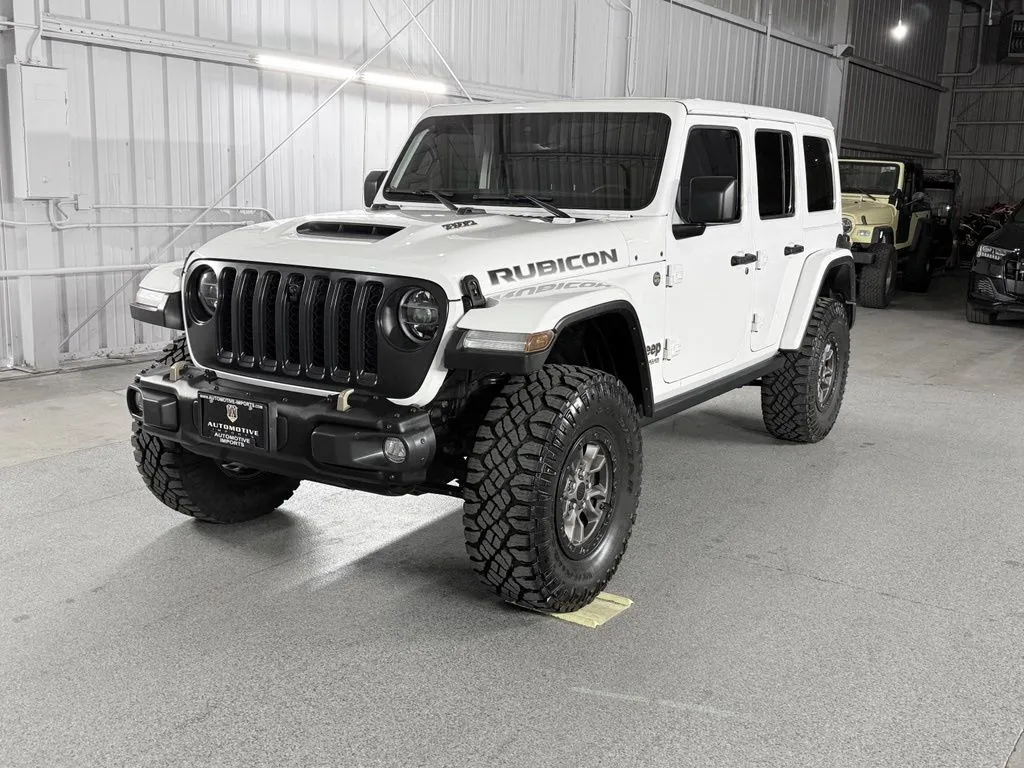 White 2021 Jeep Wrangler Unlimited Rubicon 392 for sale in Denver, CO