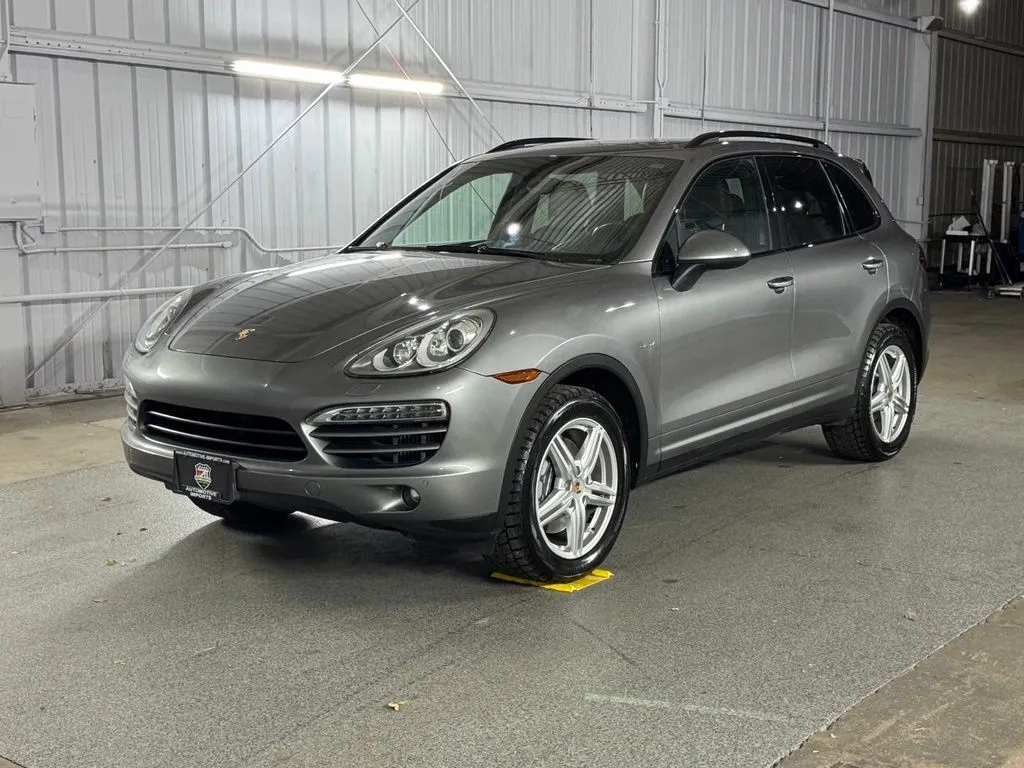 Gray 2014 Porsche Cayenne Diesel for sale in Denver, CO