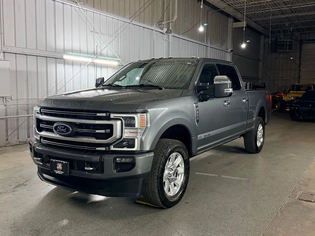 Gray 2022 Ford F-350SD Platinum for sale in Denver, CO
