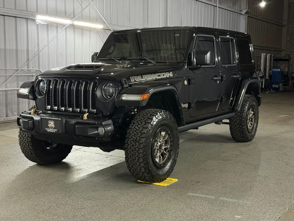 Black 2021 Jeep Wrangler Unlimited Rubicon 392 for sale in Denver, CO