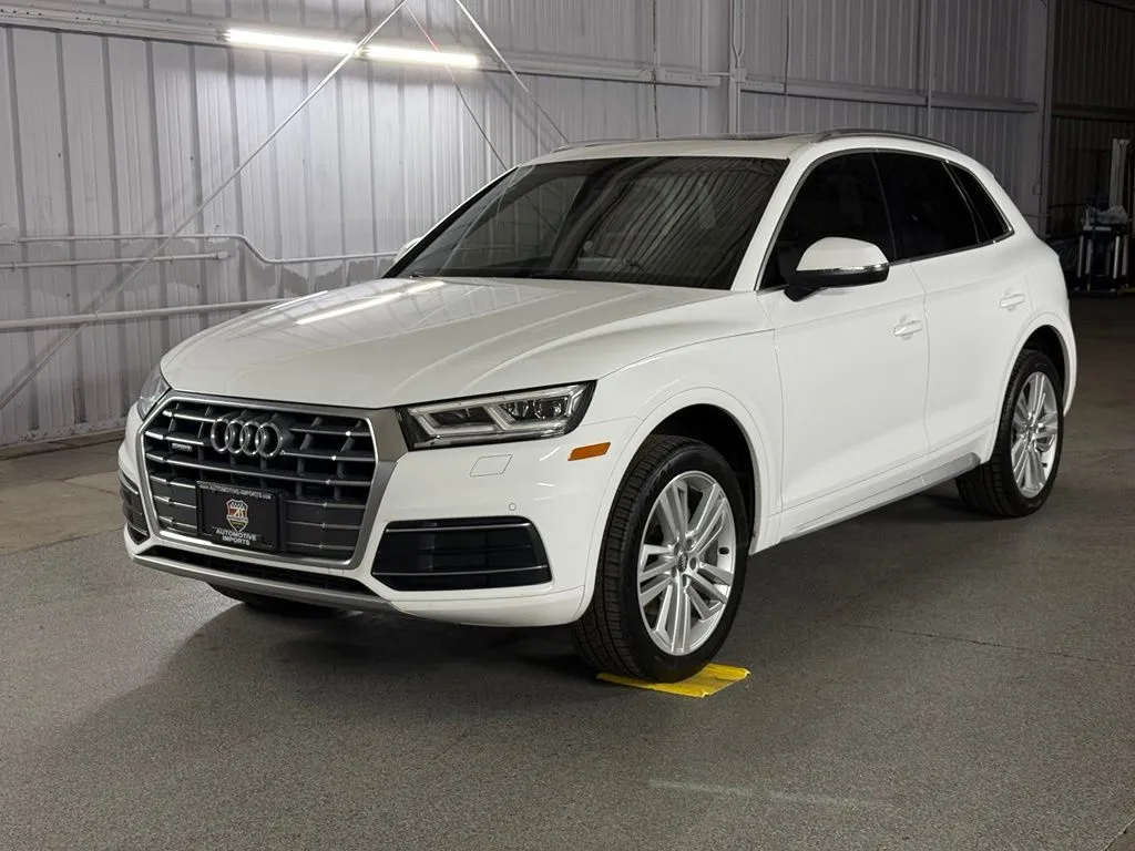 White 2018 Audi Q5 2.0T Premium Plus for sale in Denver, CO