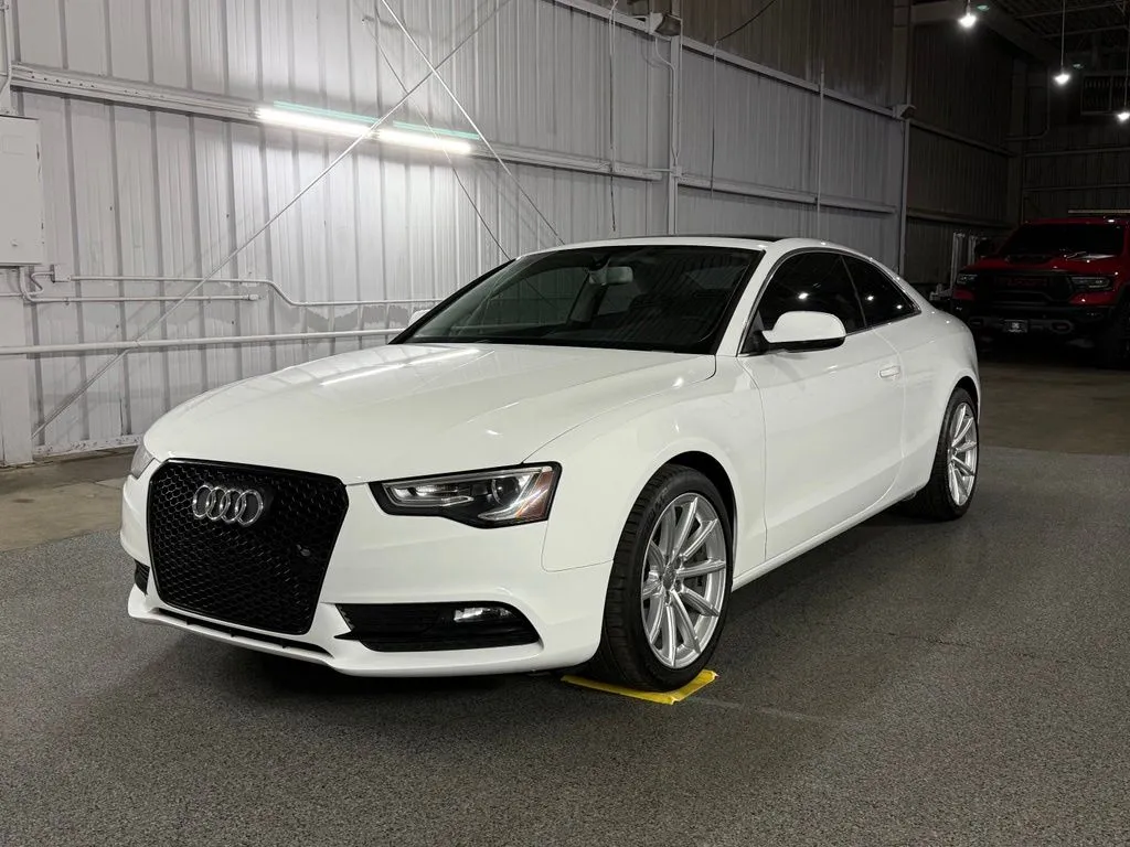 White 2015 Audi A5 2.0T Premium for sale in Denver, CO