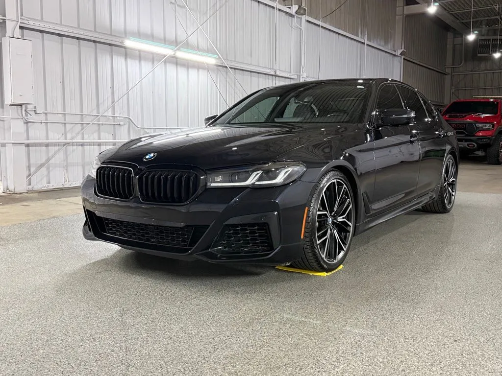 Black 2021 BMW 5 Series M550i xDrive for sale in Denver, CO