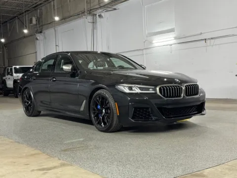 Another view of 2023 BMW 5 Series M550i xDrive for sale in Denver, CO at Automotive Imports Sales & Service