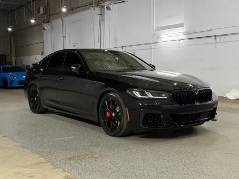 Another view of 2023 BMW 5 Series M550i xDrive for sale in Denver, CO at Automotive Imports Sales & Service