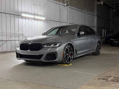 Gray 2023 BMW 5 Series M550i xDrive for sale in Denver, CO