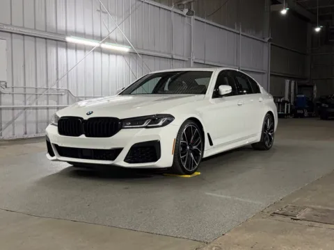 White 2023 BMW 5 Series M550i xDrive for sale in Denver, CO