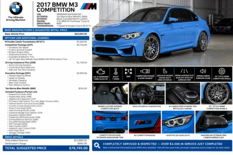 Photos of 2017 BMW M3 for sale in Denver, CO at Automotive Imports Sales & Service