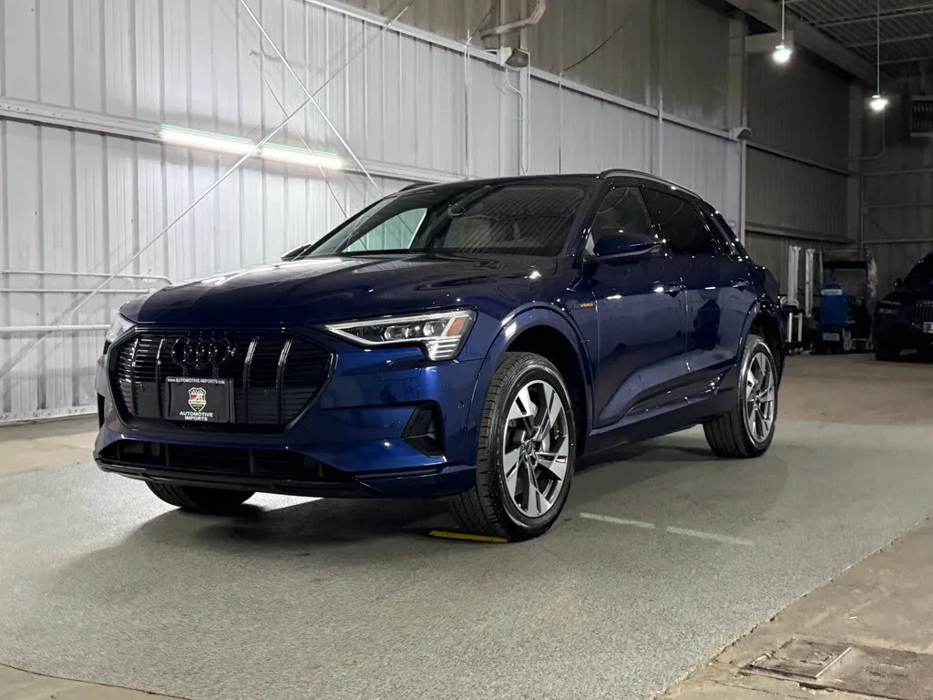 Blue 2022 Audi e-tron Premium for sale in Denver, CO