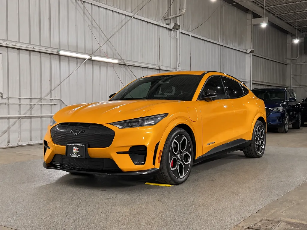 Orange 2021 Ford Mustang Mach-E GT for sale in Denver, CO