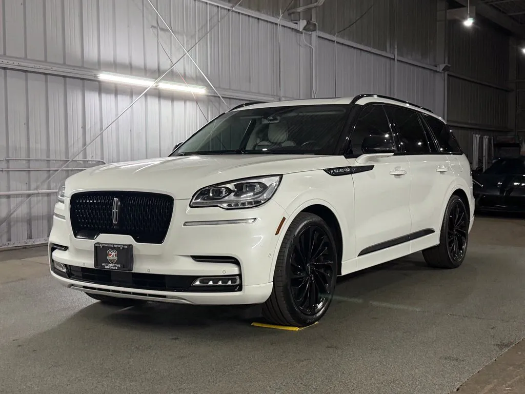 White 2023 Lincoln Aviator Black Label for sale in Denver, CO
