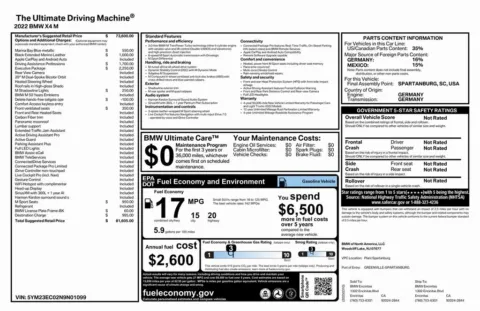 Photos of 2022 BMW X4 M for sale in Denver, CO at Automotive Imports Sales & Service