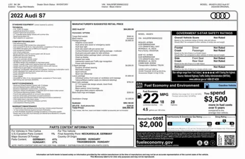 Photos of 2022 Audi S7 Prestige for sale in Denver, CO at Automotive Imports Sales & Service