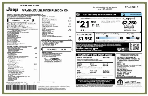 Photos of 2020 Jeep Wrangler Unlimited Rubicon for sale in Denver, CO at Automotive Imports Sales & Service