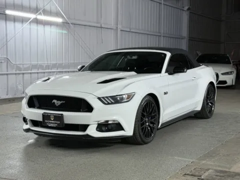White 2017 Ford Mustang GT Premium for sale in Denver, CO