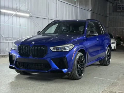 Blue 2021 BMW X5 M Comp for sale in Denver, CO