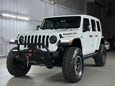 White 2019 Jeep Wrangler Unlimited Rubicon for sale in Denver, CO
