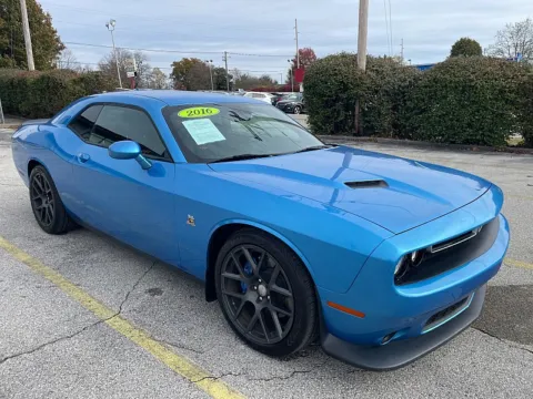 Blue 2016 Dodge Challenger 2d Coupe R/T Scat Pack for sale in Frankfort, KY